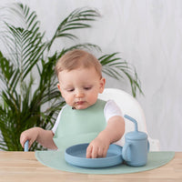 Summerville organic Tallrik och sked silikon