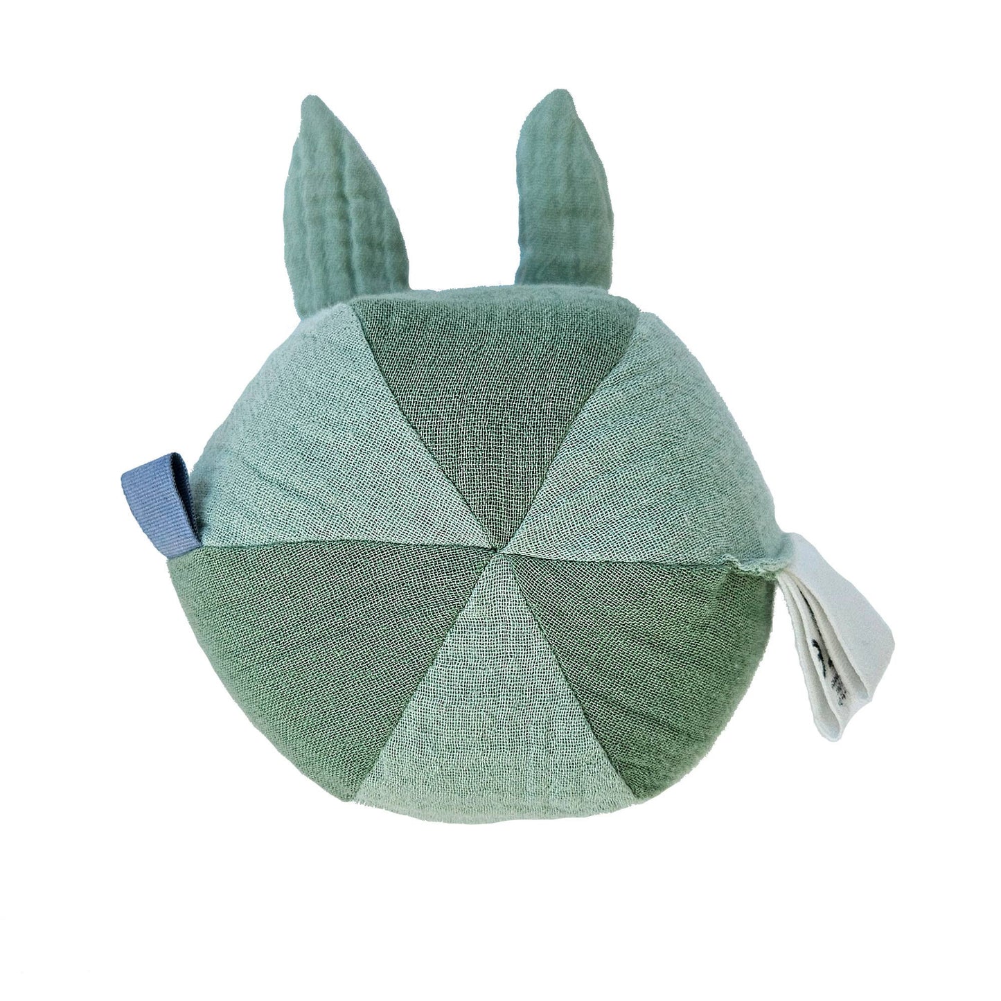 Summerville organic Ekologisk Mjuk Skallra Boll Kanin Cameo Grön