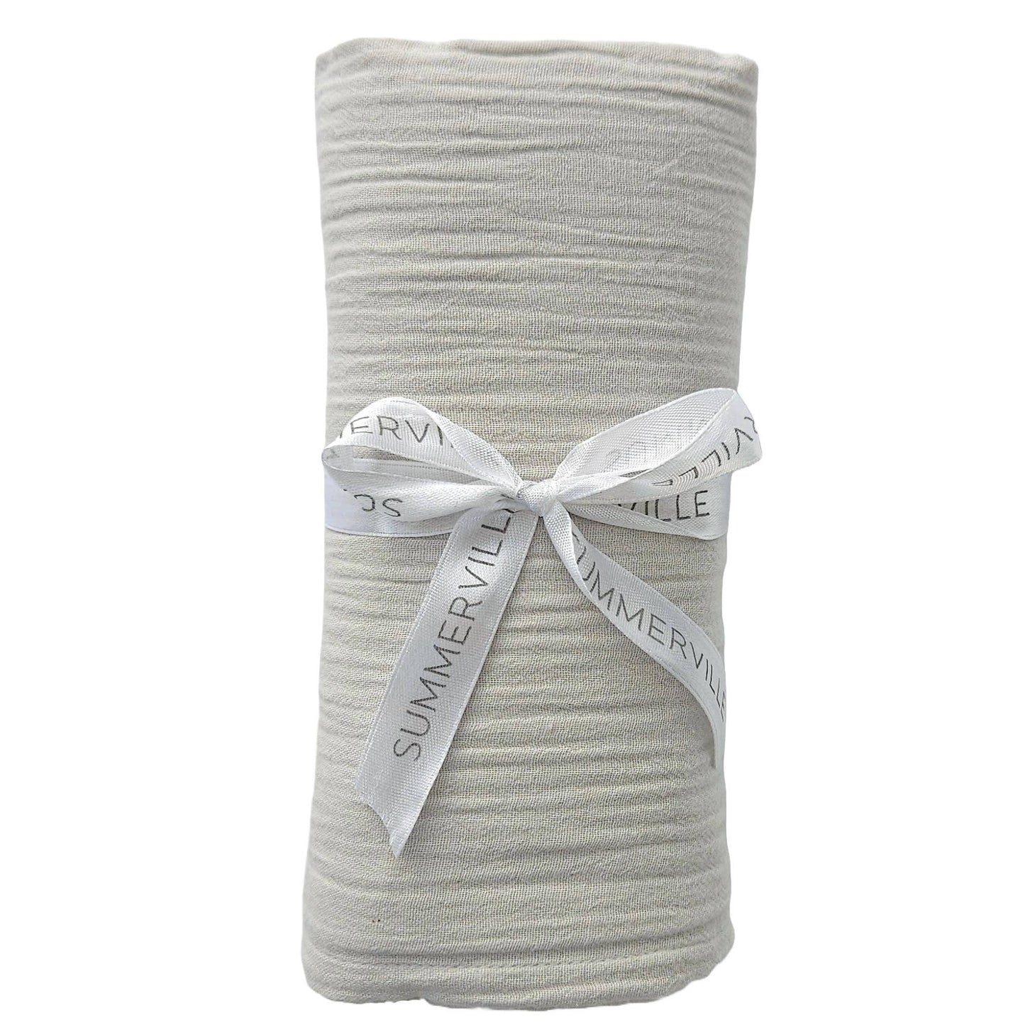 Ekologisk Baby Crinkle Swaddle Grå