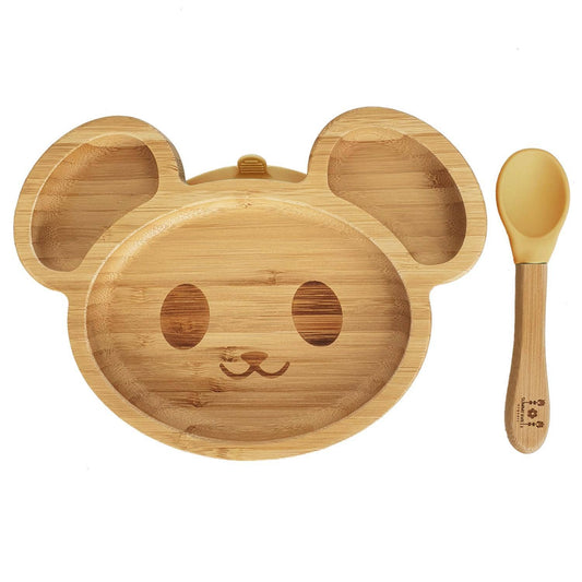 Barn Bambu Porslin Mus Ochre