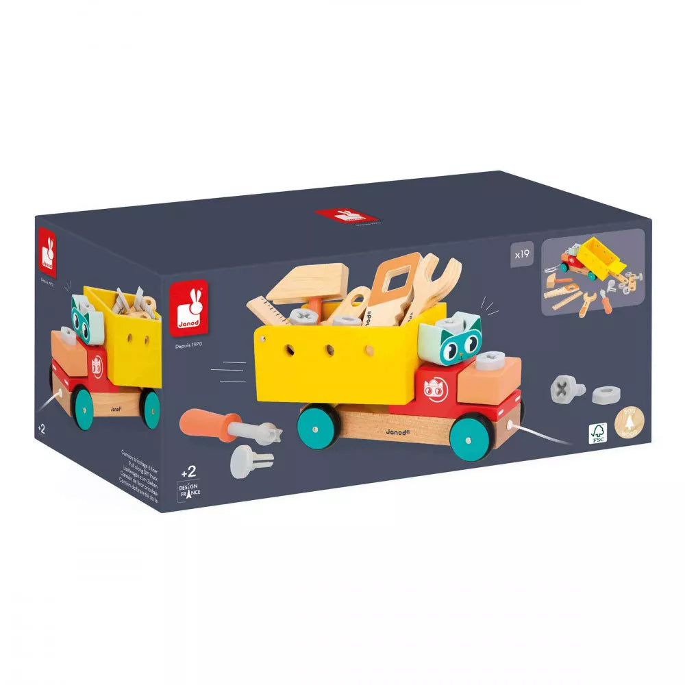 Brico'Kids - Pull Along DIY Truck
