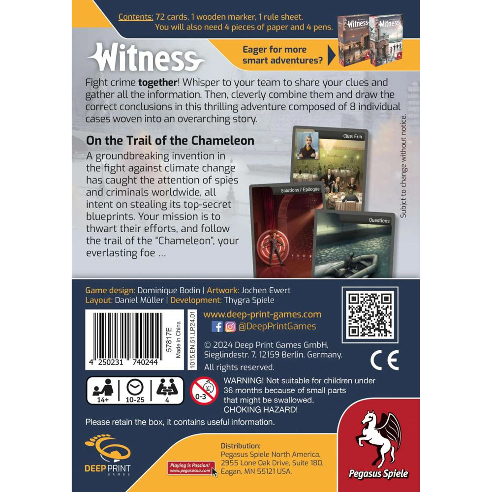 Witness – On the Trail of the Chameleon