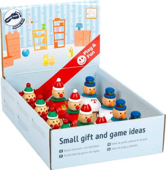 small foot Display dra tillbaka bilar jul | displayer | trä
