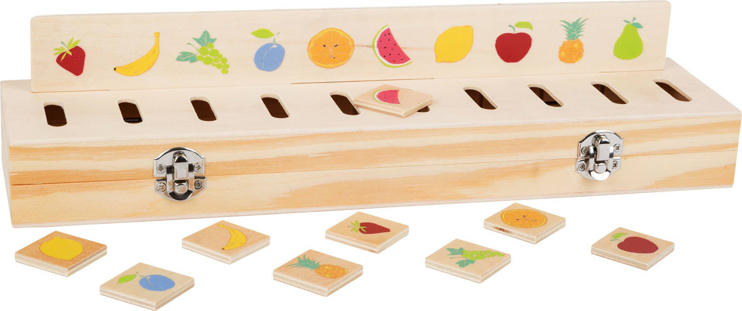 small foot Bild sorteringsbox ”Utbilda” | Pedagogiska leksaker | 100% Fsc