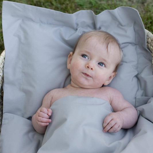 Summerville organic Ekologiska Baby sängkläder grå