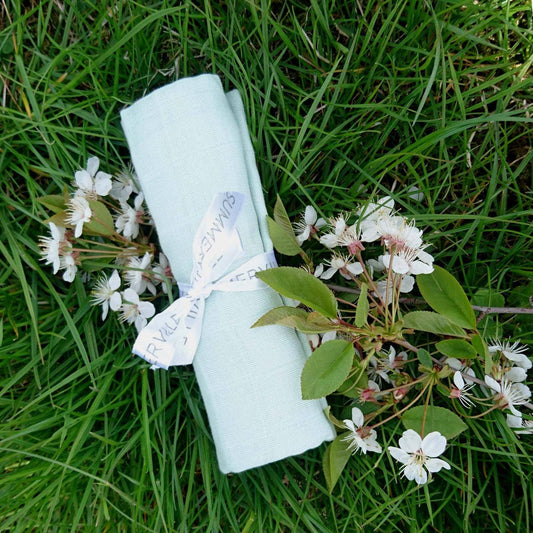 Summerville organic Ekologisk muslin swaddle filt Soft Mint