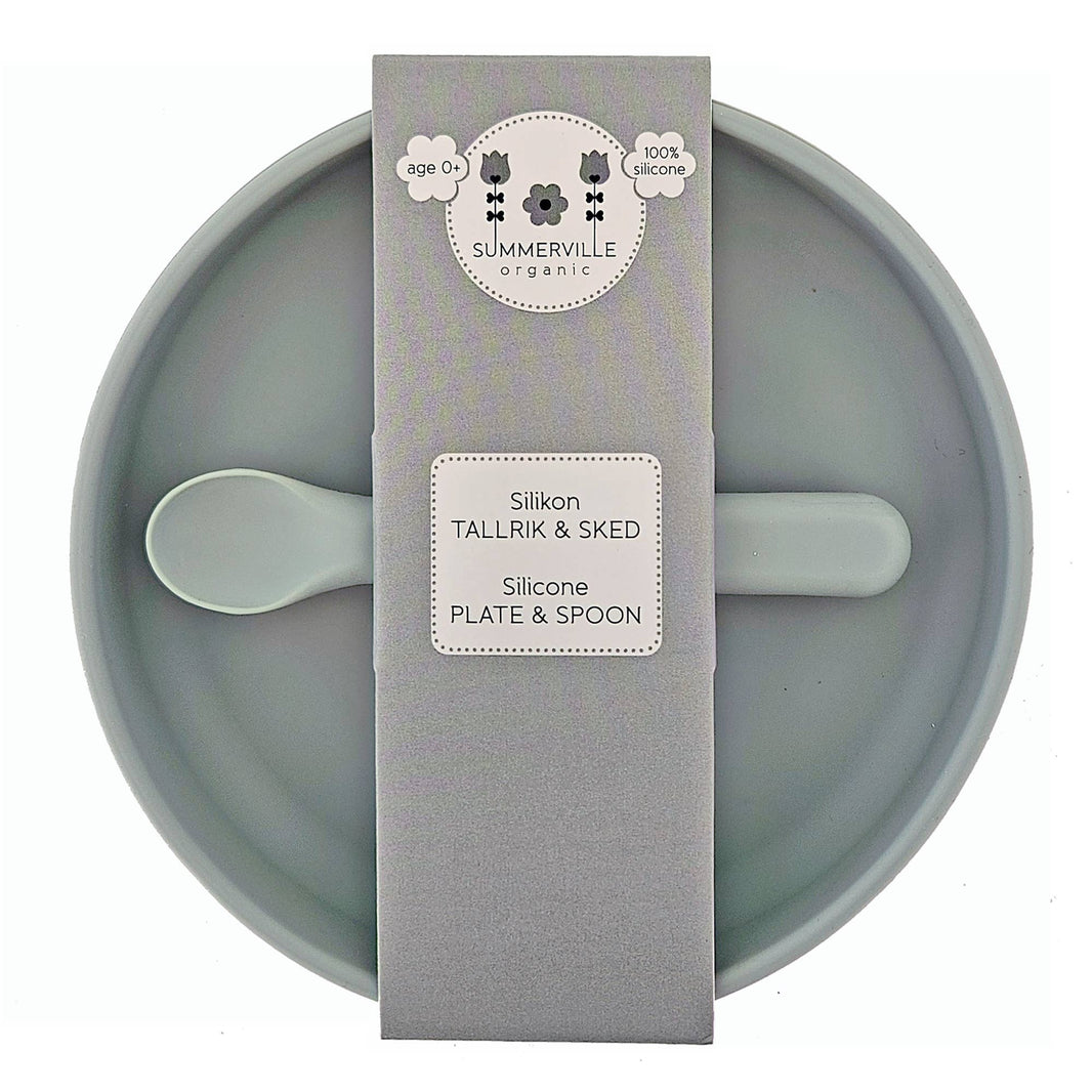 Summerville organic tallrik och sked