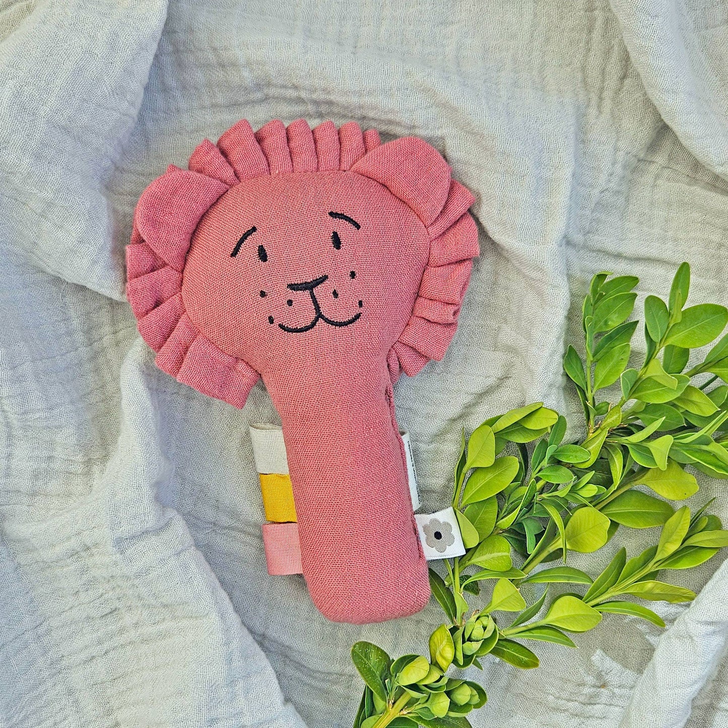 Ekologisk mjuk skalllejon Dusty Rose