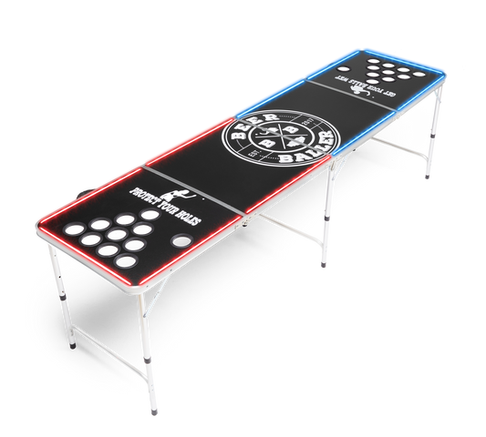 LED öl pong bord