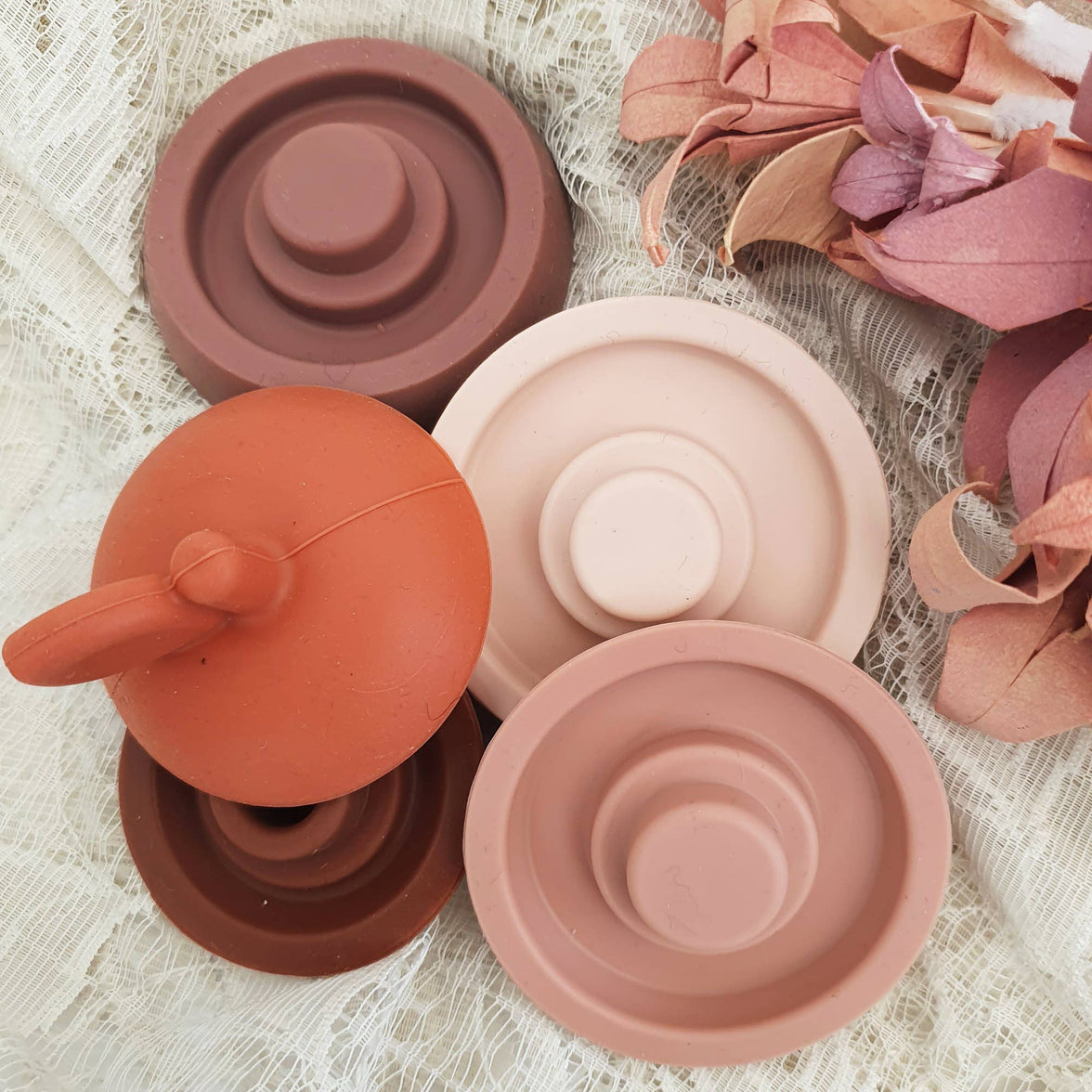 Summerville organic Silikonleksak Äpple