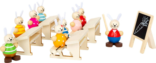 small foot Bunny School lekset | Dekoration | 100% Fsc