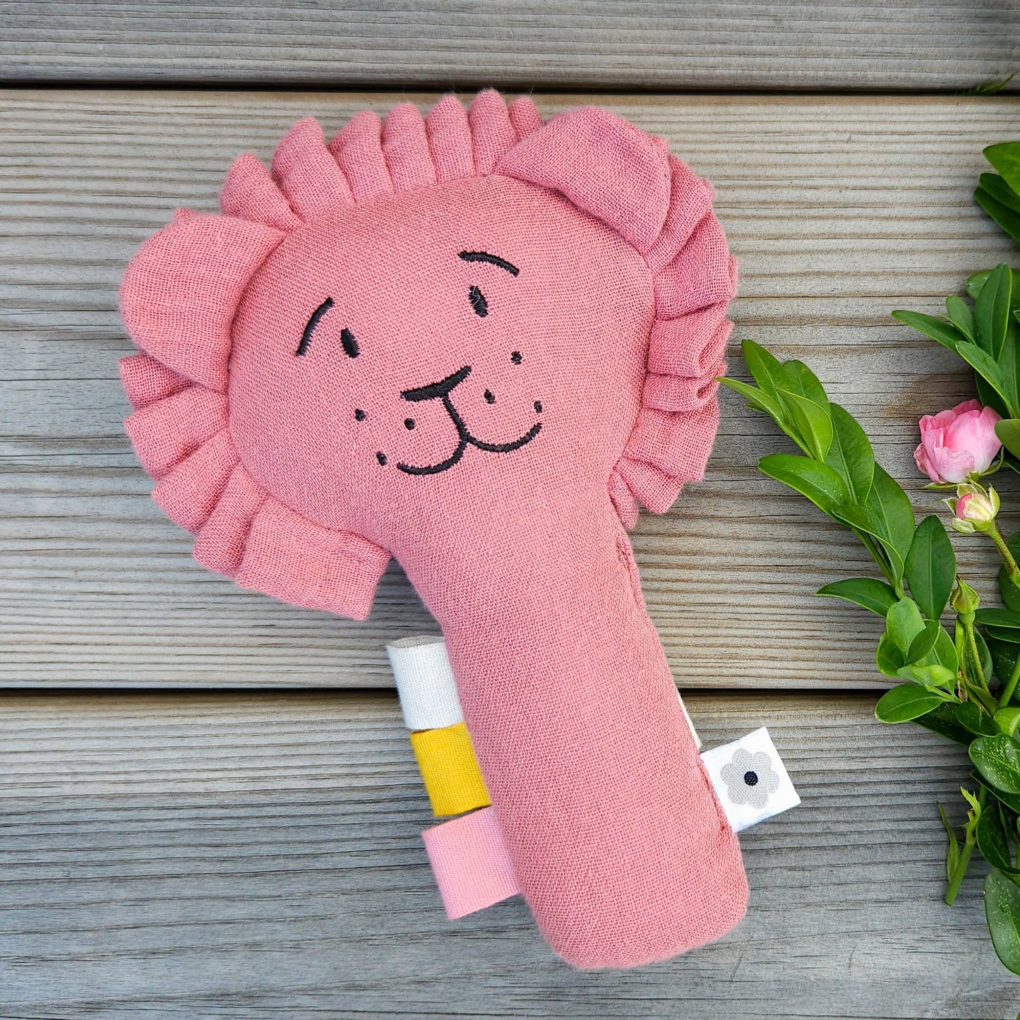 Ekologisk mjuk skalllejon Dusty Rose