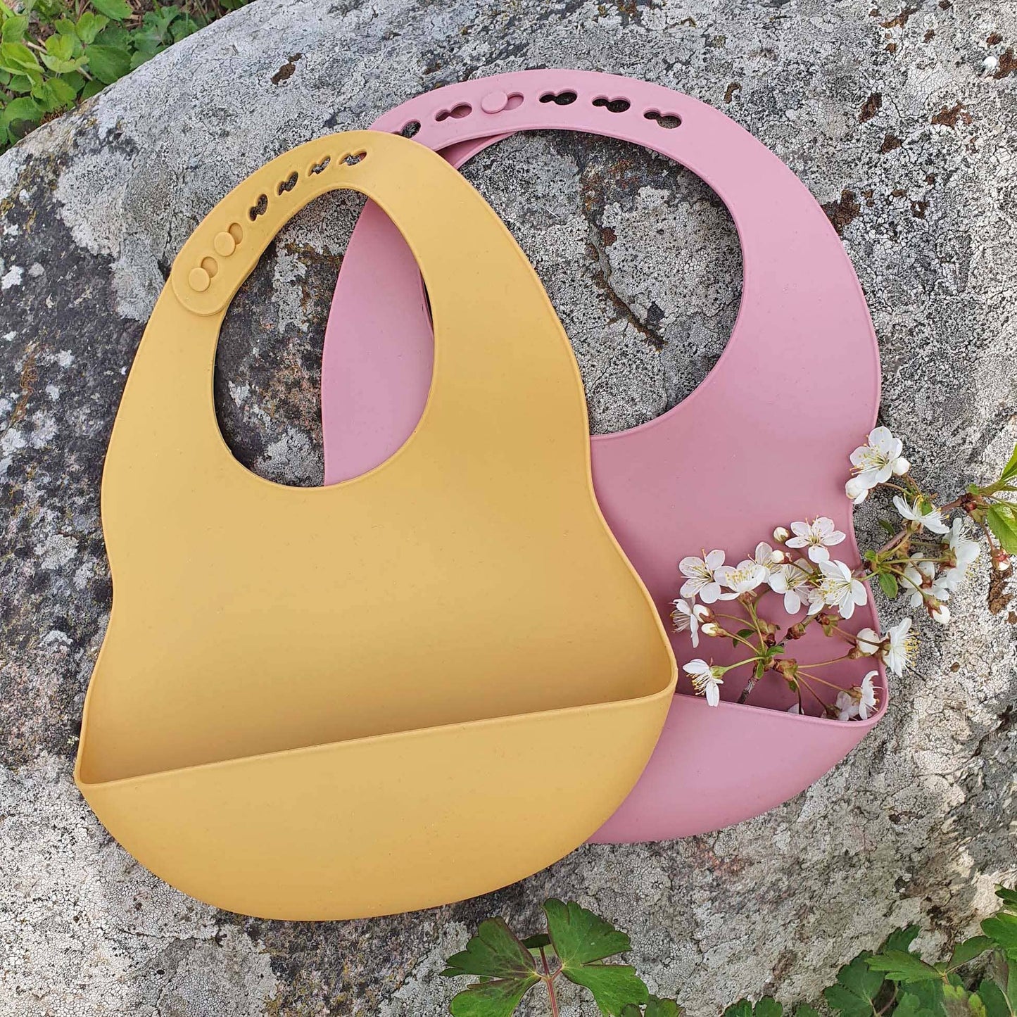 Summerville organic Haklapp Silikon 2-pack Ocr-Rose