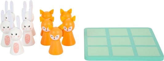 small foot Tic Tac Toe Pastel | Motoriska färdigheter Leksaker | Trä