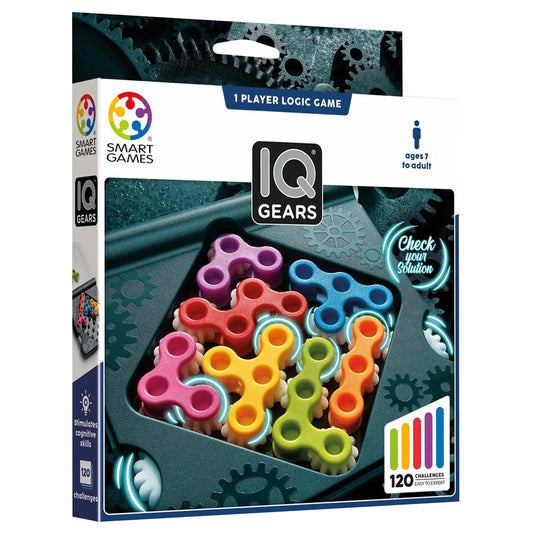 SmartGames: IQ Gears (Nordic) (display 8 pcs)
