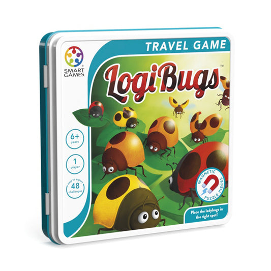 SmartGames: Magnetic Travel Tin - Logi Bugs