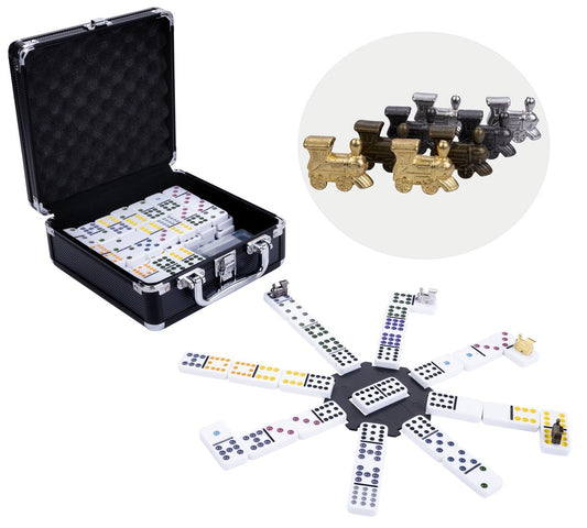 Domino dubbel 12 mexikanska tåg