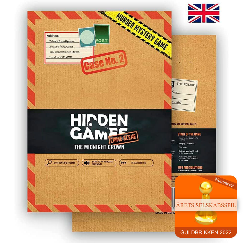 HIDENG02 Hidden Games Crime Scene: Case 2 - The Midnight Crown