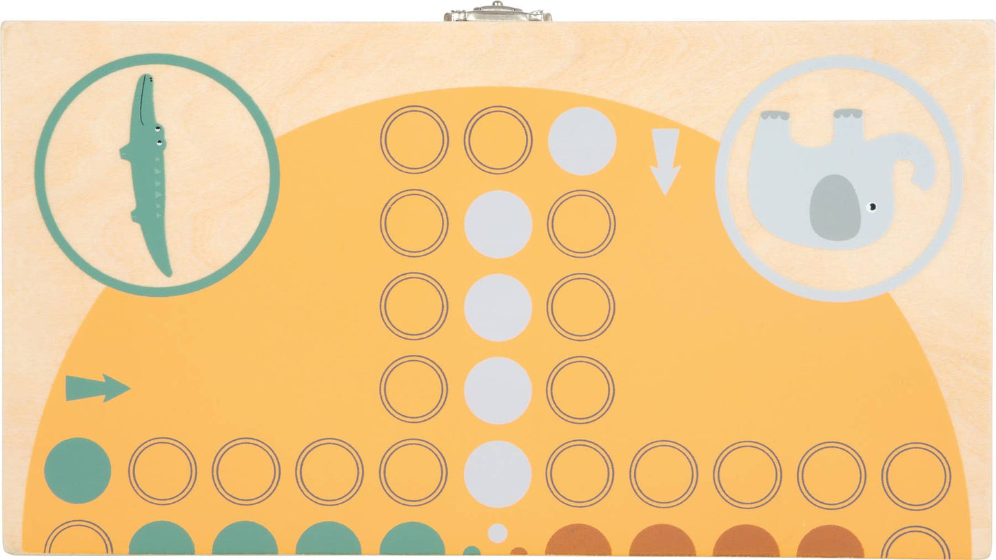 small foot Ludo för 4 spelare ”Safari” | brädspel | träleksaker