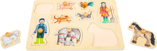 small foot Farm & Country Life Set Puzzle | Pussel | Trä
