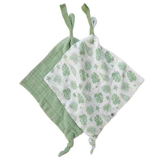 Summerville organic Nappduk 2-pack Tropisk Grön Ekologisk Bomull