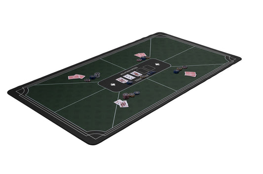 Pokermatta grön