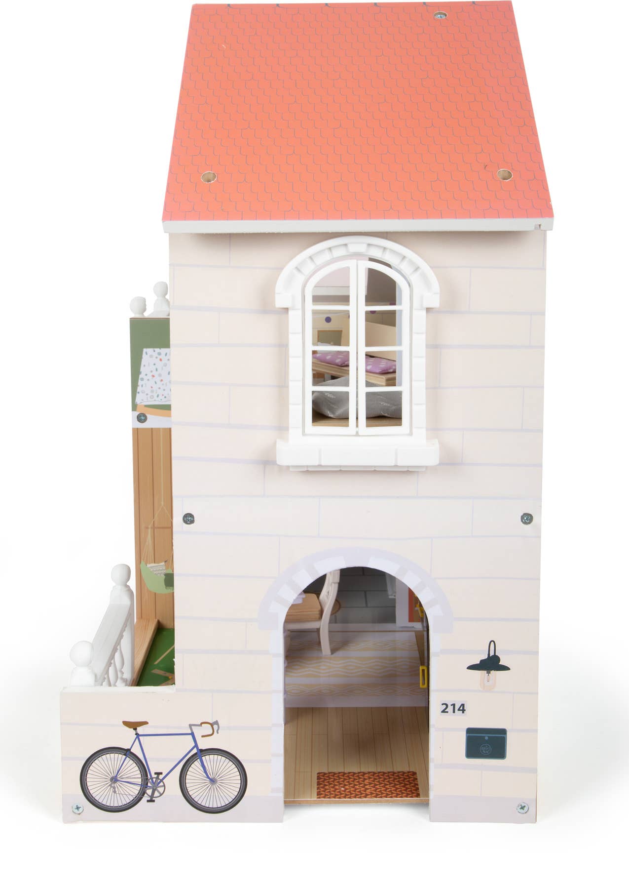 Dollhouse City Villa Compact | Dockhus | Trä