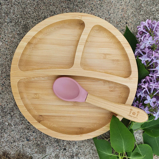 Summerville organic Barn Bambu Porslin Rund Dusty Rose
