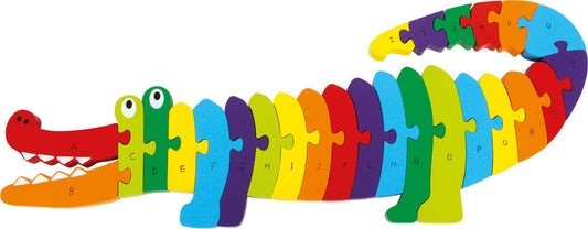 small foot ABC Crocodile Puzzle | Pussel | Trä