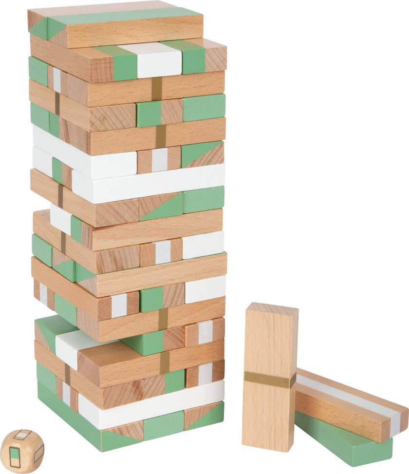 small foot Wackelmauer aus Holz, spannendes Geschicklichkeitsspiel/Gesellschaftsspiel für Kinder, ab 3 Jahren, 4746, 25,5x25x4 cm
