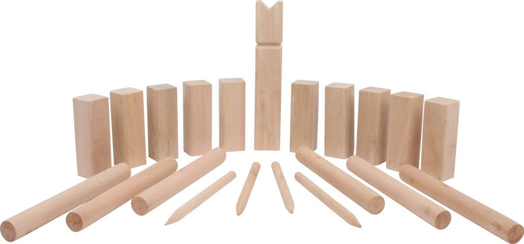 small foot Viking spel Kubb