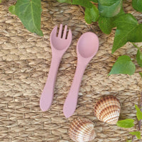 Summerville organic sked och gaffel silikon