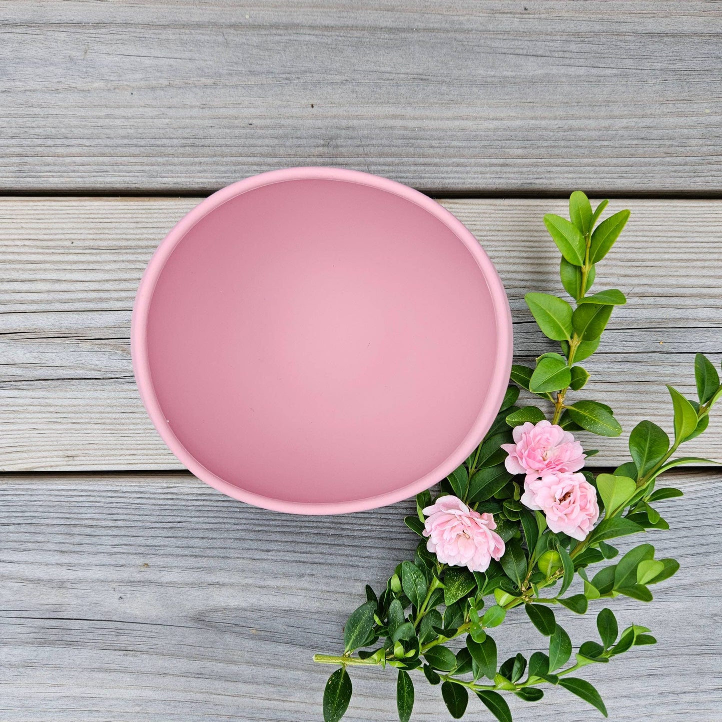 Summerville organic Skål Silikon Dusty Rose