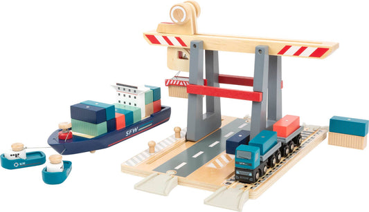 small foot Containerterminal med tillbehör | 100% Fsc
