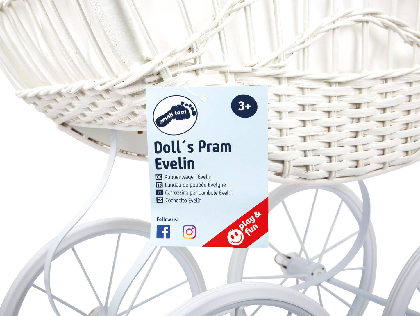 small foot Dockvagn ”Evelin” | Dockvagn | trä