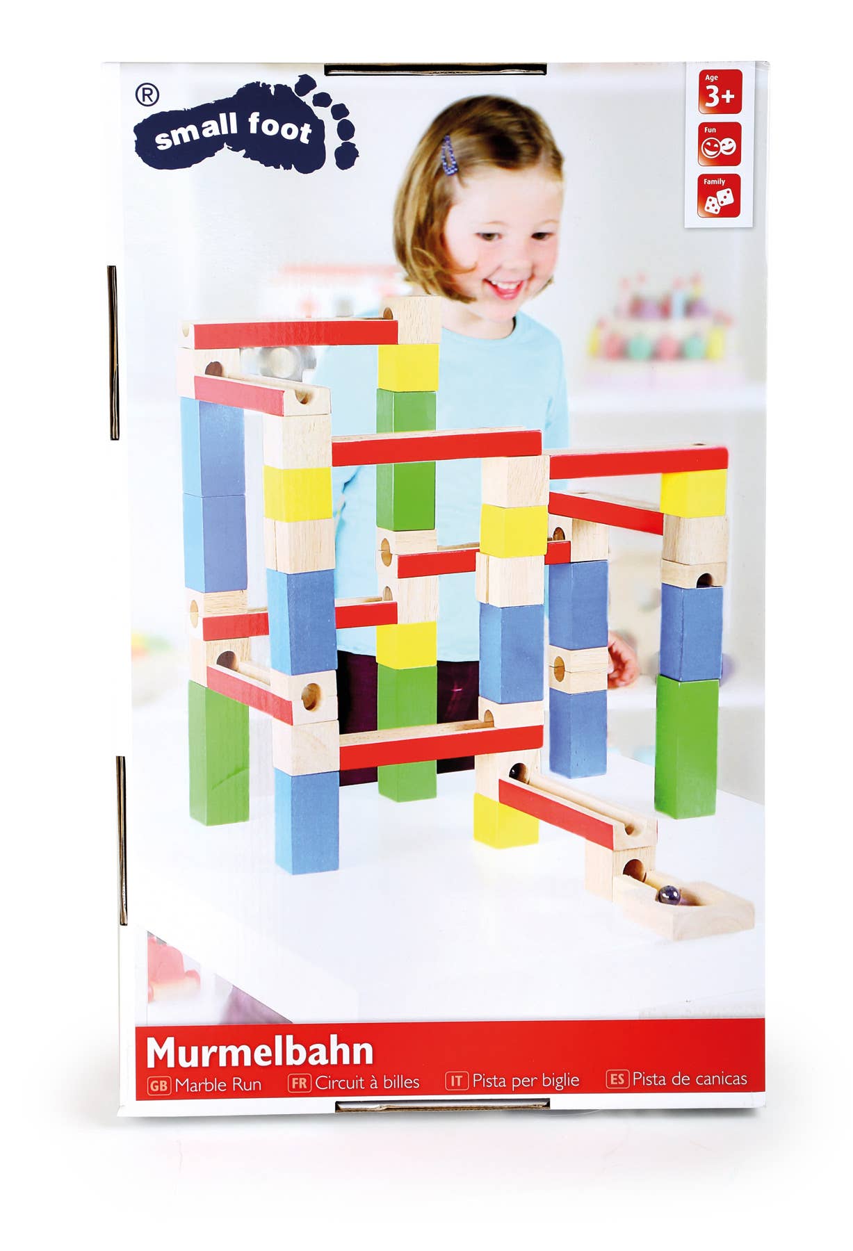 small foot Marble Run byggstenar | Bollspår | Trä