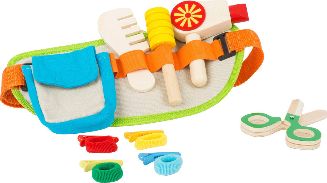 small foot Frisörbälte i trä