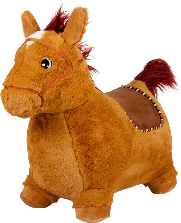 small foot Jumping Horse Plush