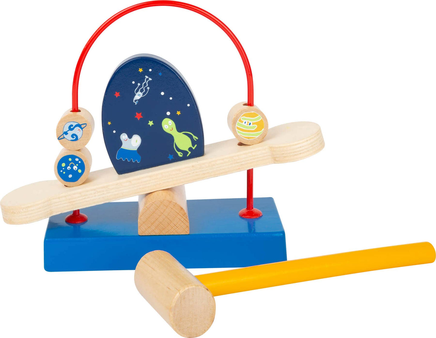 small foot Hammer spel ”Space” | knackar spel | trä