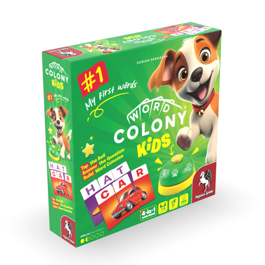 Pegasus Spiele - Word Colony Kids - My First Words (EN)