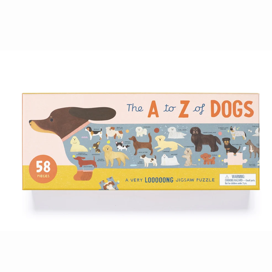 Puzzle - The A to Z of Dogs (50 pieces)