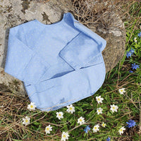 Summerville organic babyhaklapp med ärmar