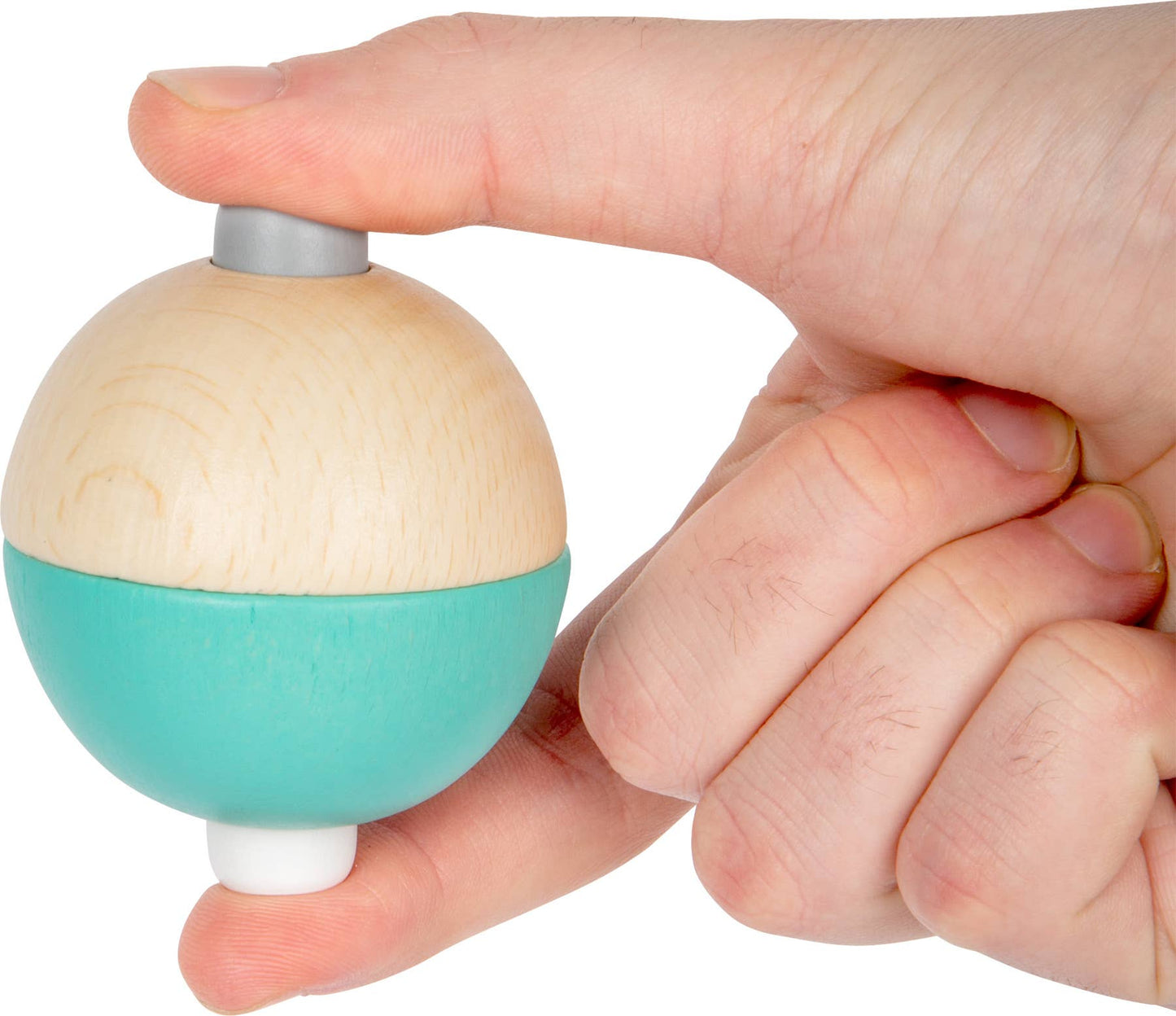 small foot Pastell pipig boll display | displayer | trä