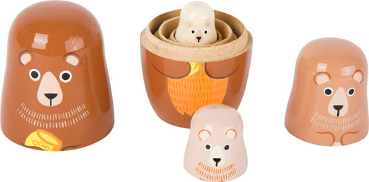 small foot Matrjoschka Bear Family | Födelsedag | Trä