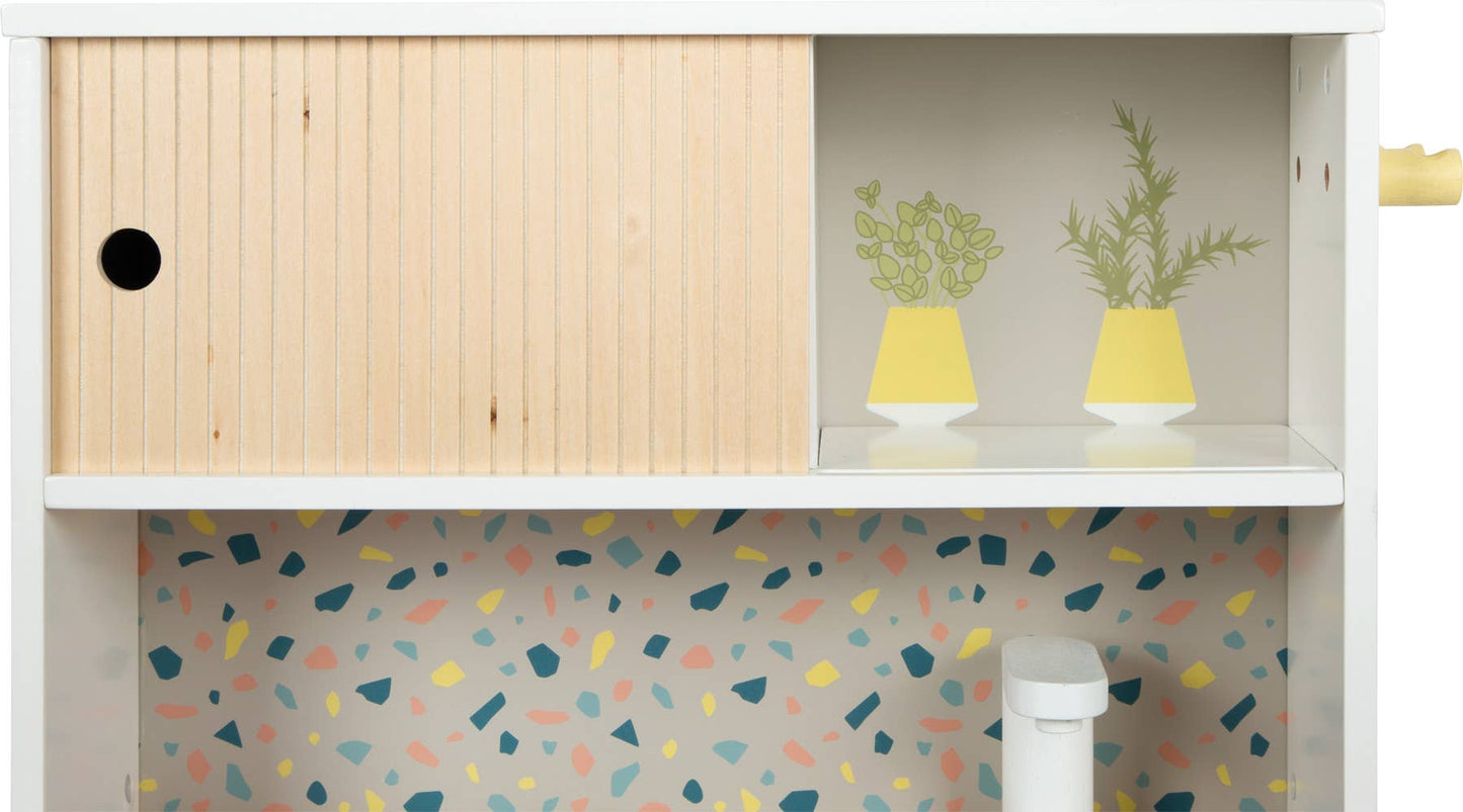 small foot Barnkök Terrazzo kompakt | I köket | Träleksak