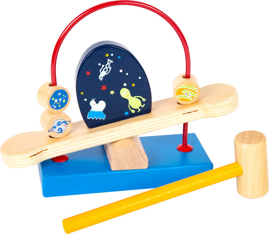 small foot Hammer spel ”Space” | knackar spel | trä