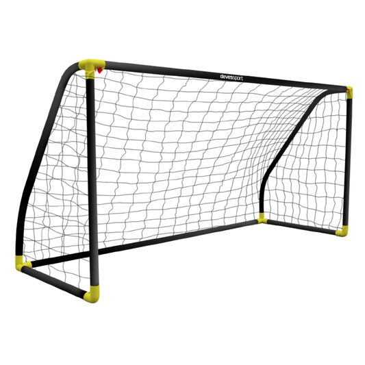 Svart fotbollsmål i PVC