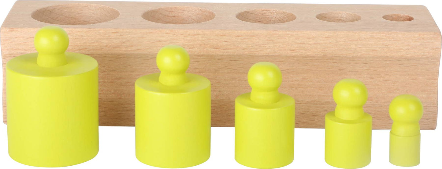 small foot Plug-in spel storlek fördelning | pedagogisk leksak | trä