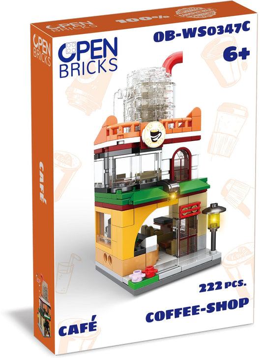 Öppna bricks - kafé
