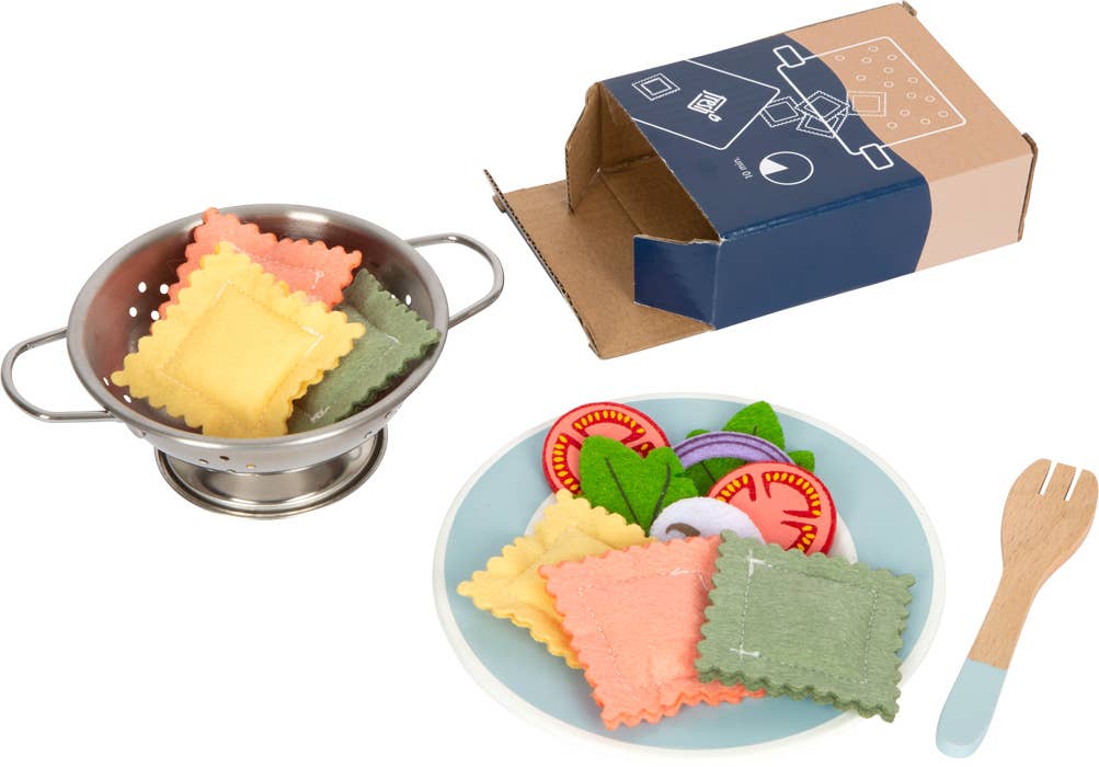 small foot small foot Pasta matlagning set | handelsbutiker | trä